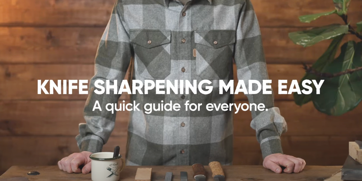 Ladda video: How to sharpen your knife